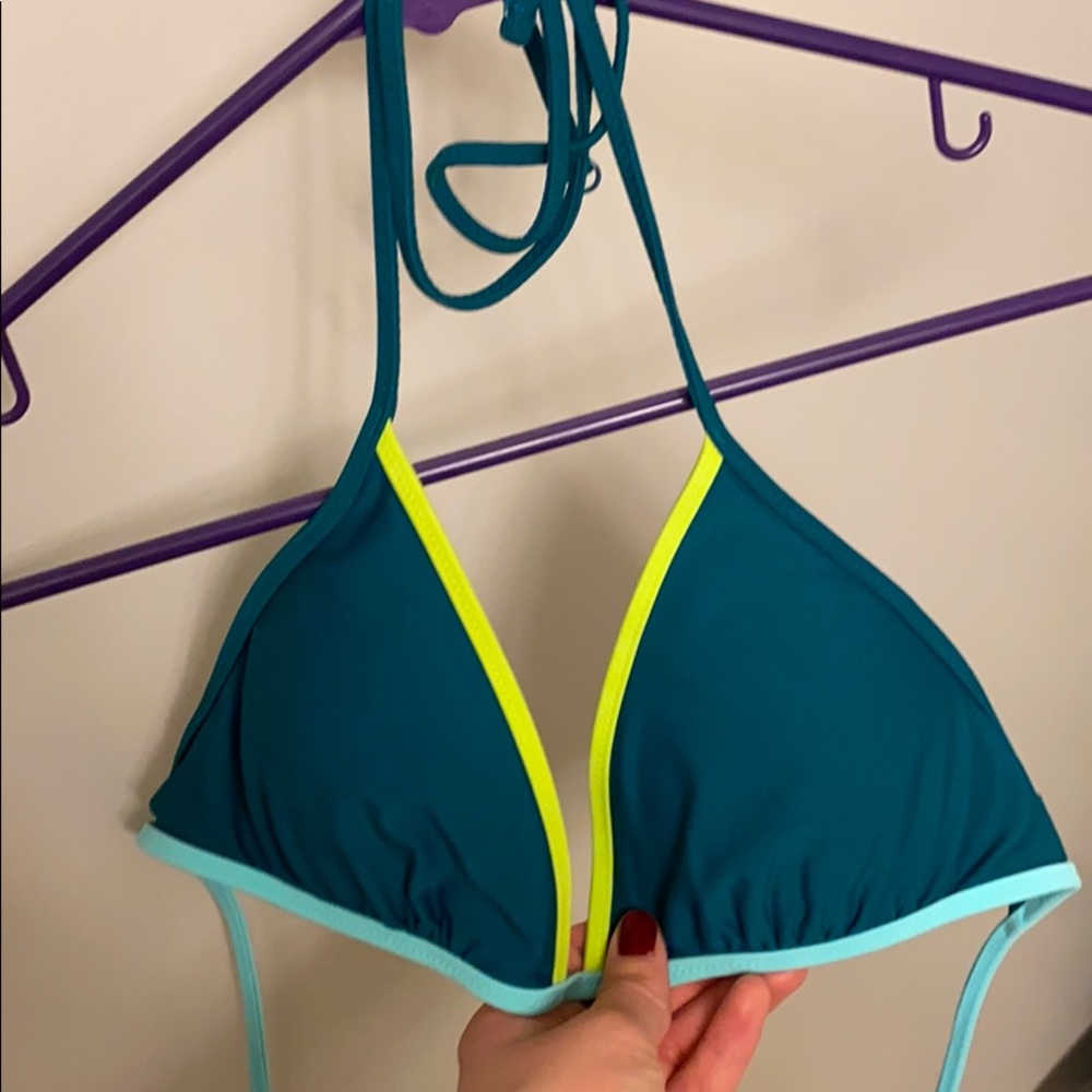 Triangle swimsuit top